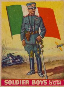1934 Goudey Soldier Boys (R142) #10 Italian Officer Front