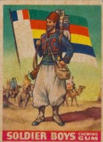 1934 Goudey Soldier Boys (R142) #18 French African Zouaves Front