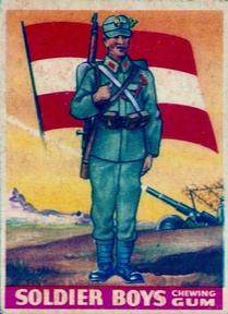 1934 Goudey Soldier Boys (R142) #22 Austria Front