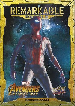 2018 Upper Deck Marvel Avengers Infinity War - Remarkable People #RP3 Spider-Man Front