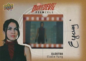 2018 Upper Deck Daredevil Season 1 & 2 - Film Cels Autographs #FC-EN Elodie Yung Front