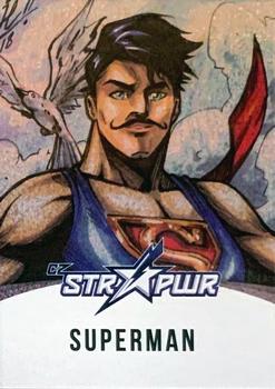 2018 Cryptozoic DC Bombshells Series 2 - STR PWR Silver #ST04 Superman Front