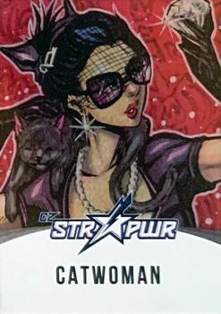 2018 Cryptozoic DC Bombshells Series 2 - STR PWR Silver #ST10 Catwoman Front