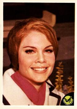 1966 Donruss The Green Hornet #3 Miss Case is Britt Reid's secretary at the Daily S Front