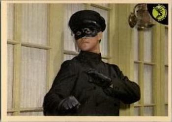 1966 Donruss The Green Hornet #25 Kato, turning quickly, realizes the Green Hornet i Front