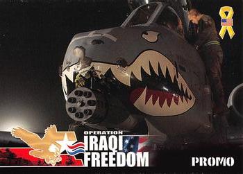 2003 Limited Treasures Operation Iraqi Freedom Promos #P8 A-10 Thunderbolt II Front