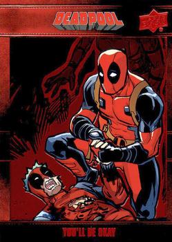2019 Upper Deck Marvel Deadpool #35 You'll Be Ok Front