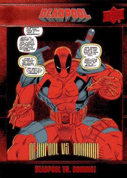 2019 Upper Deck Marvel Deadpool #86 Deadpool vs. Domino! Front