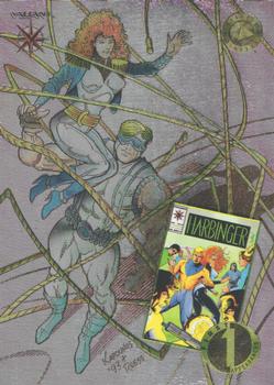 1994 Upper Deck The Valiant Era Series 2 - First Appearance #FA14 Stronghold & Livewire Front