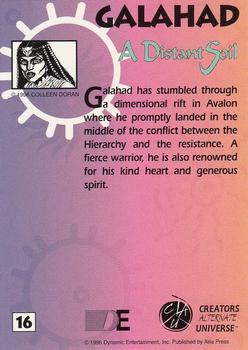 1996 Dynamic Entertainment Creators Alternate Universe #16 Galahad Back
