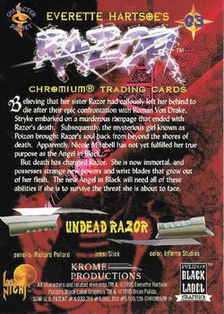 1995 Krome Products - (Everette Hartsoe's) Razor Chromium #03 Undead Razor Back