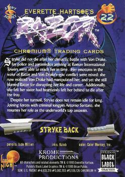 1995 Krome Products - (Everette Hartsoe's) Razor Chromium #22 Stryke Back Back