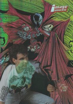 1995 Topps Finest Image Universe - Interviews #i4 Todd McFarlane on Submitting Samples Front