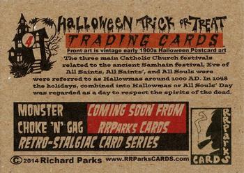 2014 RRParks Halloween Trick or Treat #4 The three main Catholic Church festivals … Back