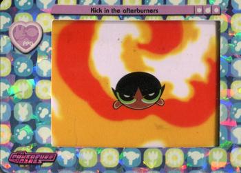 2002 ArtBox Powerpuff Girls Movie - Foil #PR3 Kick in the afterburners Front