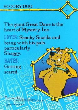 2002 Inkworks Scooby-Doo Movie - Lenticular Cards #L-1 Scooby-Doo Back