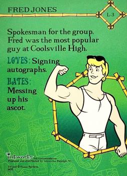 2002 Inkworks Scooby-Doo Movie - Lenticular Cards #L-3 Fred Jones Back