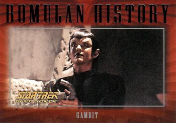 2002 Rittenhouse Star Trek: Nemesis - Romulan History #R16 Gambit Front