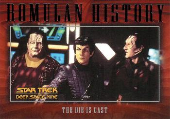 2002 Rittenhouse Star Trek: Nemesis - Romulan History #R21 The Die Is Cast Front