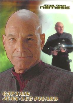 2002 Rittenhouse Star Trek: Nemesis - Casting Call Cels #CC1 Patrick Stewart Front