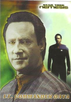 2002 Rittenhouse Star Trek: Nemesis - Casting Call Cels #CC2 Brent Spiner Front