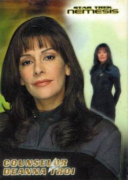 2002 Rittenhouse Star Trek: Nemesis - Casting Call Cels #CC3 Marina Sirtis Front