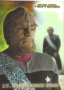 2002 Rittenhouse Star Trek: Nemesis - Casting Call Cels #CC4 Michael Dorn Front