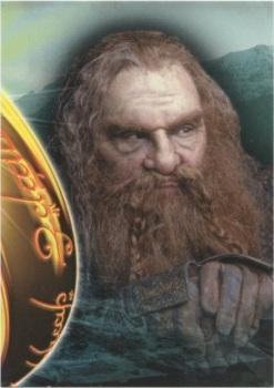 2002 Topps Lord of the Rings: The Two Towers - Album Exclusive Cards (UK) #B6 Gimli Front