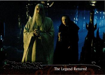 2002 Topps Lord of the Rings: The Two Towers - Promos #P1 The Legend Returns! Front