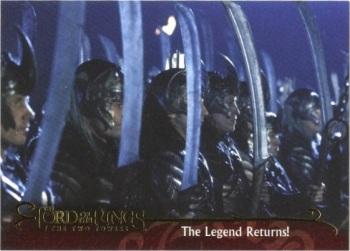 2002 Topps Lord of the Rings: The Two Towers - Promos #P3 The Legend Returns! Front