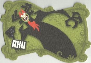 2002 ArtBox Samurai Jack - Die Cut #DC2 Aku: Sometimes the presence of Evil is right behind you. Front