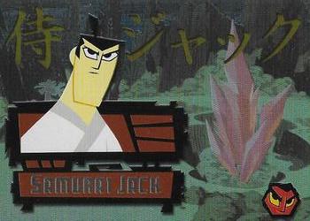 2002 ArtBox Samurai Jack - Japanese Chrome #JP1 Samurai Jack: There is no future for you Aku! Front