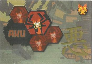 2002 ArtBox Samurai Jack - Japanese Chrome #JP4 Aku: The Shape-Shifting Master of Darkness. Front