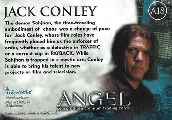 2002 Inkworks Angel Season 3 - Autographs #A18 Jack Conley Back