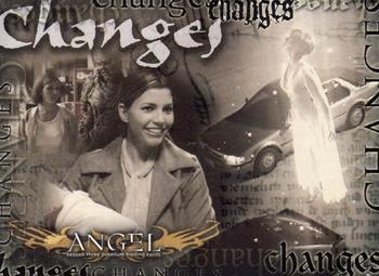 2002 Inkworks Angel Season 3 - Changes #A3BL-2 Cordelia Ascendant Front