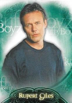 2002 Inkworks Buffy the Vampire Slayer Season 6 - Buffy Boyz #BL-1 Rupert Giles Front