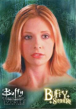 2002 Inkworks Buffy the Vampire Slayer Season 6 - Promos #VU-1 Buffy Summers Front