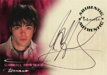 2002 Inkworks Witchblade Season 1 - Autographs #A6 John Hensley Front
