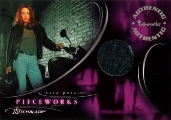 2002 Inkworks Witchblade Season 1 - Pieceworks #PW2 Sara Pezzini Front