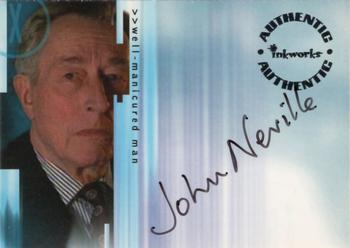 2002 Inkworks X-Files Seasons 6 & 7 - Autographs #A8 John Neville Front