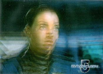2002 Rittenhouse The Complete Babylon 5 - The Women of Babylon 5 In Motion #W7 Claudia Christian Front
