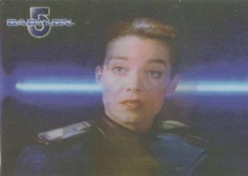2002 Rittenhouse The Complete Babylon 5 - The Women of Babylon 5 In Motion #W9 Claudia Christian Front