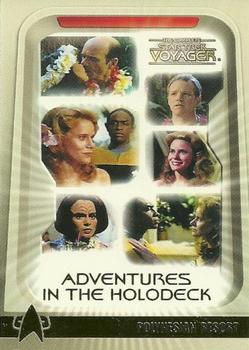 2002 Rittenhouse The Complete Star Trek: Voyager - Adventures in the Holodeck #H2 Polynesian Resort Front