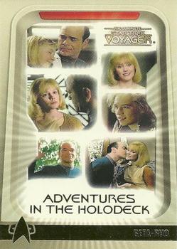 2002 Rittenhouse The Complete Star Trek: Voyager - Adventures in the Holodeck #H3 Beta-Rho Front