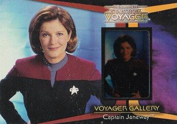 2002 Rittenhouse The Complete Star Trek: Voyager - Voyager Gallery Cels #G1 Captain Janeway Front