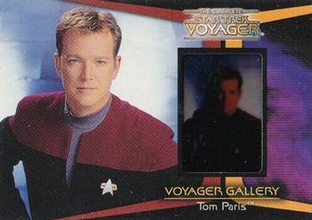 2002 Rittenhouse The Complete Star Trek: Voyager - Voyager Gallery Cels #G4 Tom Paris Front