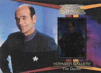 2002 Rittenhouse The Complete Star Trek: Voyager - Voyager Gallery Cels #G8 The Doctor Front