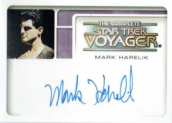 2002 Rittenhouse The Complete Star Trek: Voyager - Autographs #A3 Mark Harelik Front