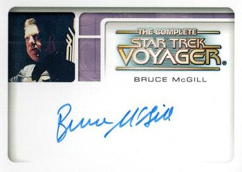 2002 Rittenhouse The Complete Star Trek: Voyager - Autographs #A5 Bruce McGill Front