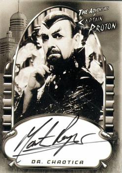 2002 Rittenhouse The Complete Star Trek: Voyager - Captain Proton Signature Series #PA2 Martin Rayner Front